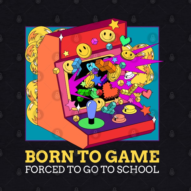 Born To Game, Forced To Go To School by Issho Ni